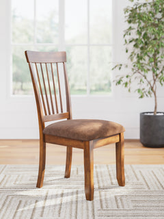 Rustic Brown / Set of 2 Chairs, product view 4; included: 2 matching chairs; all other furniture and accessories excluded - 5