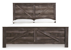 Gray Bed King, view 2; exact selected furniture; mattress foundation bedding and accessories excluded - 29