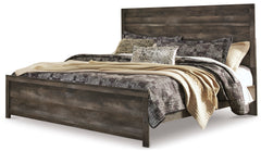 Gray 5pc Bedroom Set King, view 1; exact selected furniture; mattress foundation bedding and accessories excluded - 12