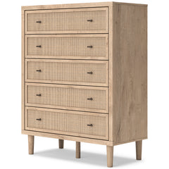 Soft Gray / Light Oak Look / Chest, angle view; view 26; shown pieces are reference views; only the selected configuration is included - 26