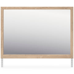 Soft Gray / Light Oak Look / Mirror, front view; view 37; shown pieces are reference views; only the selected configuration is included - 37