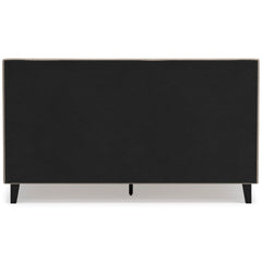 Soft Gray / Light Oak Look / Bed / California King, back view; view 79; shown pieces are reference views; only the selected configuration is included - 79