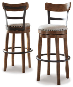 Brown / Bar Height — 1 Stool, additional product view; one stool included; additional furniture and accessories excluded - 11