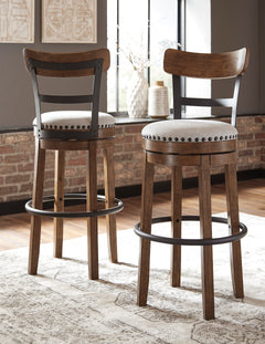 Brown / Bar Height — 1 Stool, additional product view; one stool included; additional furniture and accessories excluded - 12