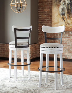 White / Bar Height — 1 Stool, additional product view; one stool included; additional furniture and accessories excluded - 17
