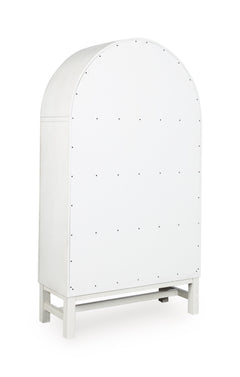 White / Display Cabinet, cabinet view 3; includes one cabinet; accessories and other furniture excluded - 3