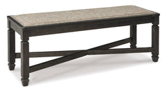 Black/Grayish Brown / 1 Dining Bench, furniture view 1; includes 1 dining bench; table, other seating and accessories excluded - 1