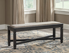 Black/Grayish Brown / 1 Dining Bench, furniture view 2; includes 1 dining bench; table, other seating and accessories excluded - 2
