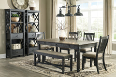 Black/Grayish Brown / 1 Dining Bench, furniture view 5; includes 1 dining bench; table, other seating and accessories excluded - 5