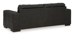 Thunder Leather and Faux Leather Seating, sofa back view - 2