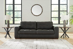 Thunder Leather and Faux Leather Seating, sofa room setting; accessories excluded - 5