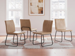 Toast / Set of 4 Chairs, additional product view; 4 chairs included; additional furniture and accessories excluded - 4