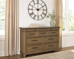 Medium Brown / Dresser, room setting; accessories not included - 4