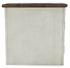 Two-tone chairside table, product view 3 - 3