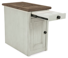 Two-tone chairside table, product view 5 - 5