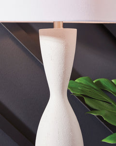 White table lamp, product view 3 - 3