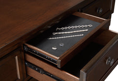 Rustic Brown, hidden pull-out tray detail - 4