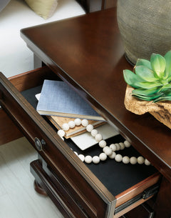 Rustic Brown, hidden pull-out tray detail - 3