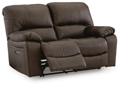 Dark Brown, full product with footrest extended - 3