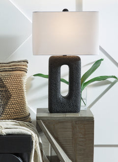 Black Wimmings set of two table lamps, product view 6 - 6