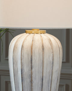 Antique Gray table lamp, product view 3 - 3