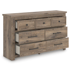 Brown / Dresser, drawers open - 2