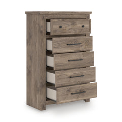 Brown / Chest of Drawers, drawers open - 2