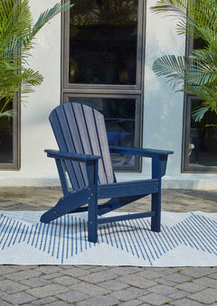 Blue outdoor Adirondack chair, product view 5 - 11