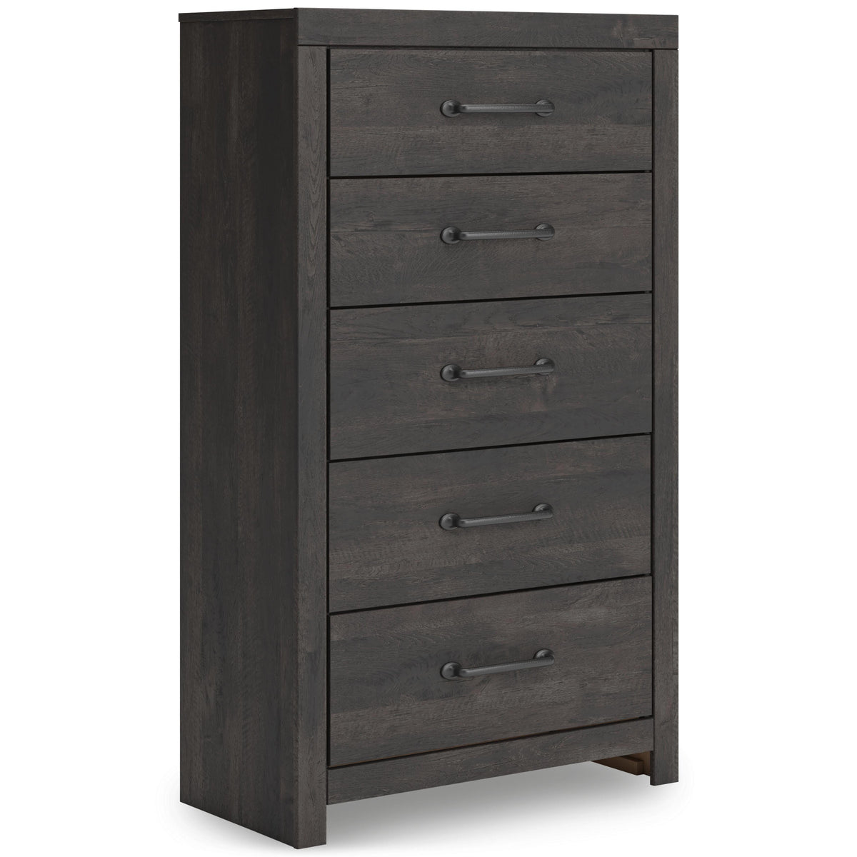 Dark Gray / Chest of Drawers, complete product angled view