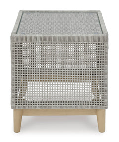 Gray Square End Table, product view 3 - 2