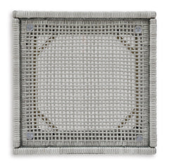 Gray Square End Table, product view 5 - 4