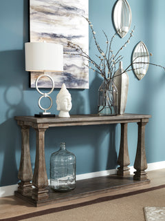 Gray Console Table, product view 5 - 5