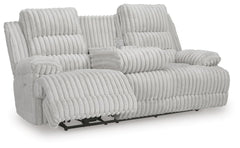 Alloy, complete sofa with recliners extended - 3