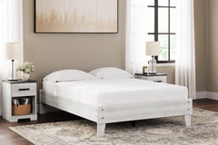 Whitewash / Full, room view; mattress, bedding and accessories not included - 5