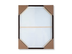 Black/Brown/Tan Ewanford wall art, product view 3 - 3