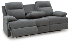 Charcoal, full product reclining angled view - 3