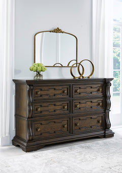 Dark Brown, dresser in room setting - 5