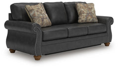 Granite, complete sleeper sofa angled view - 5
