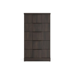 Dark Brown / Chest of Drawers, front view - 3