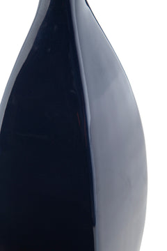 Navy 16.38-inch height vase, product view 4 - 7