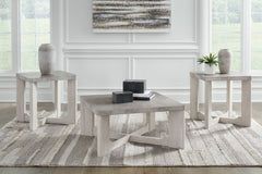 Whitewash three-piece table set, product view 3 - 3
