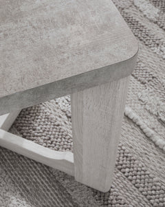 Whitewash three-piece table set, product view 5 - 5
