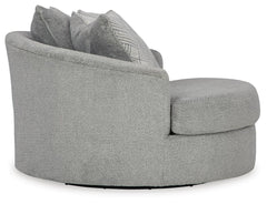 Cement, side view of complete swivel chair - 2
