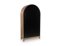 Natural/Black Dagandale display cabinet, product view 4 - 11