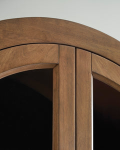 Natural/Black Dagandale display cabinet, product view 5 - 12