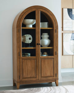 Natural/Black Dagandale display cabinet, product view 7 - 14