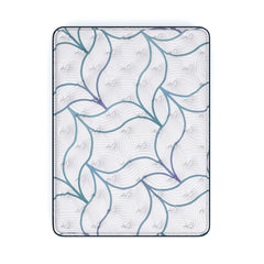 White Twin XL, full mattress top view - 18