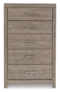 Gray, full front view of chest - 2