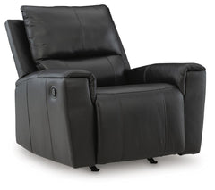 Black, full recliner in closed position - 1