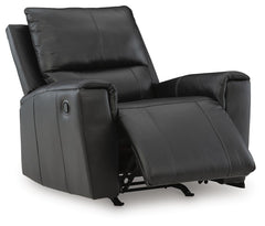 Black, full recliner in open position - 3